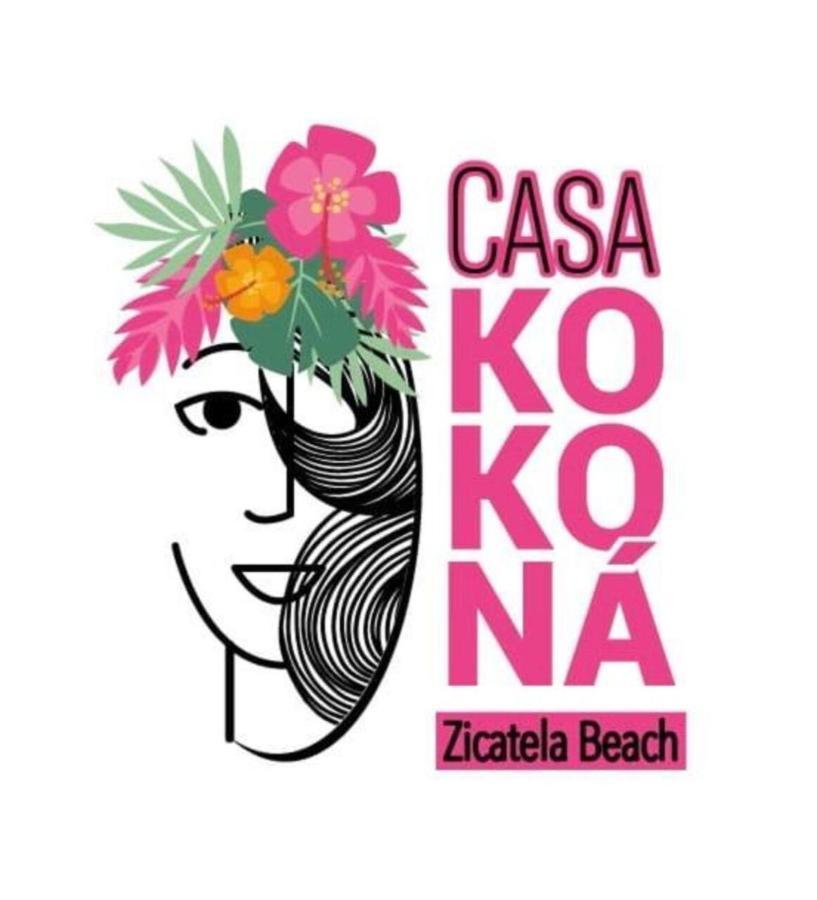 Отель Casa Kokona Пуэрто-Эскондидо Экстерьер фото